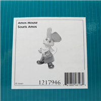 AMOS MOUSE Pint-Sized Patriot 4-3/4 inch Disney Figurine (WDCC,1217946, 2003)
