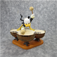 DONALD DUCK Donald's Drum Beat 8 inch Disney Figurine (WDCC, 11K-41105-0, 1996-1997)