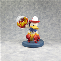 DONALD DUCK Duck! A Fire! 4 inch Disney Figurine (WDCC, 11K-46223-0, 2002)