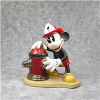 MICKEY MOUSE Fireman to the Rescue 5 inch Disney Figurine (WDCC, 11K-41393-0, 1999-2001)