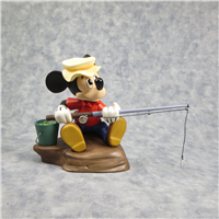 MICKEY MOUSE Somethin' Fishy 5-1/2 inch Disney Figurine (WDCC, 11K-41363-0, 1999-2001)