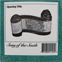 OPENING TITLE Song of the South 1-3/4 inch Disney Scroll (WDCC, 11K-41104-0, 1996)