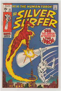 SILVER SURFER  #15     (Marvel, 1970)