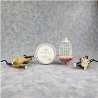 SI, AM & BIRDCAGE We are Siamese If You Please & We are Siamese If You Don't Please Disney Figurine (WDCC, 11K-46210-0, 2002)