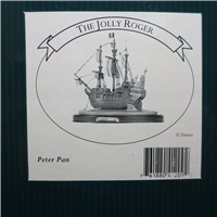 ENCHANTED PLACES The Jolly Roger 10 inch Disney Sculpture (WDCC, 11K-41209-0, Limited Edition, 1996-1997)