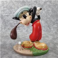 MICKEY MOUSE What a Swell Day For a Game of Golf 5-1/4 inch Disney Figurine (WDCC, 11K-41149-0, 1997-2001)