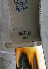 1972-1982 CASE XX USA 516-5 SSP Stag Fixed Blade Knife