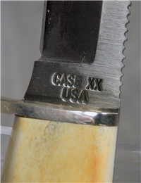1972-1982 CASE XX USA 5 FINN SSP Stag Fixed Blade Knife