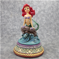 ARIEL Part Of Your World 7-1/2 inch Disney Figural Music Box (Jim Shore, 4015336, 2009)