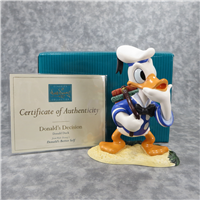 DONALD DUCK Donald's Decision 6 inch Disney Figurine (WDCC, 11K-41296-0, 1998-1999)