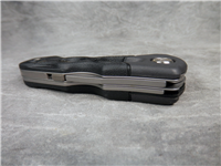 LEATHERMAN Black Folding Lockback  with Built-In Screwdriver and Sheath