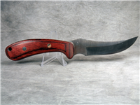 2010 CASE XX USA Hunter Ridgeback Rosewood Fixed Blade Knife w/ Sheath