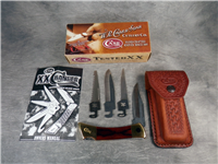 2009 CASE XX USA Hunter XX Changer Rosewood Lockback Pocket Knife w/ Sheath