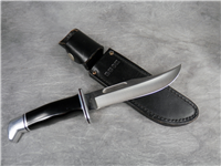 1972-1986 BUCK 119 Fixed Blade Hunting Knife with Leather Sheath