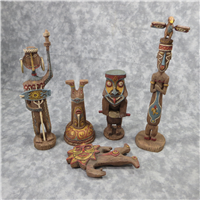 Enchanted Tiki Room Gods Figurine Set (Walt Disney Collectables, 2005)