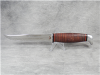 1966-1980 CASE XX USA 316-5 SSP Leather Fixed Blade Knife