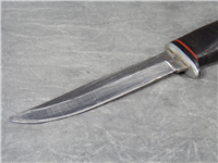1966-1988 CASE XX USA 3FINN SSP Leather Fixed Blade Knife