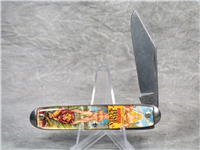 Novelty Knife Co SHEENA IRISH McCALLA Single Blade Pictoral Pocket Knife 