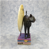 BAD LUCK 5-3/4 inch Halloween Cat/Moon Figurine (Jim Shore, Enesco, 4011059, 2008)