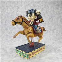 DETERMINED PATRIOT 9-1/2 inch Disney Mickey Mouse Figurine (Jim Shore, Enesco, 4004153, 2005)
