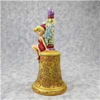 TINKER BELL JINGLE  9-3/4 inch Disney Bell Figurine (Jim Shore, Enesco, 4011041, 2010)