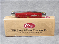 1996 CASE XX USA 62109X SS Red Jigged Bone Baby Copperhead Pocket Knife