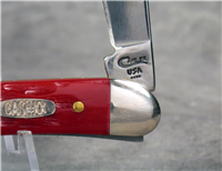 1996 CASE XX USA 62109X SS Red Jigged Bone Baby Copperhead Pocket Knife