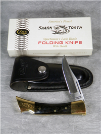 1976 CASE XX USA P197 L SSP Pakkawood Shark Tooth Sportsmen's Lockblade