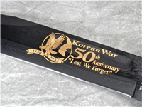 KA-BAR 02-9105 50th Anniversary KOREAN WAR Leather US ARMY Fighting Knife