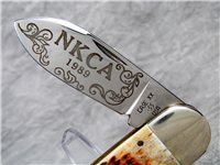 1989 CASE XX USA ROG62070 SS Limited Edition NKCA Club Bone Sunfish Knife