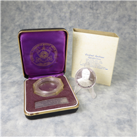 CARDINAL SPELLMAN Catholic Commemorative Medal Society Silver Memorial Medal (Franklin Mint, 1968)