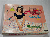 Vintage ANNETTE COLORING BOX Incomplete (Disney, Whitman, 1962)