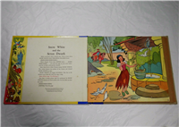 WALT DISNEY Snow White (RCA Victor, Y-33) 10"/78 rpm 2-Disc Storybook Set