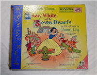 WALT DISNEY Snow White (RCA Victor, Y-33) 10"/78 rpm 2-Disc Storybook Set