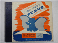 WALT DISNEY Dumbo (RCA Victor, Youth Series) 10"/78 rpm 3-Disc Book Set