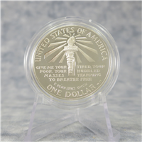 Statue of Liberty Commemorative Silver $1 Dollar Proof Coin (US Mint, 1986)