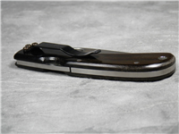 Rare 1990s SPYDERCO WAYNE GODDARD JR C18PS Micarta Lockback Pocket Knife 