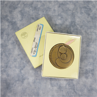 ISRAEL 50th Anniversary WIZO Jubilee Bronze Medal (Israel Gov. Coins & Medals Corp. Ltd., 1970)