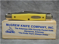 McGREW KNIFE COMPANY Hillbilly Classic Yellow Stockman