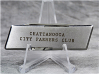 PARKER CUT. CO. Chattanooga City Farmers Club Stainless Steel Lobster-Style Gentleman's Pen Knife