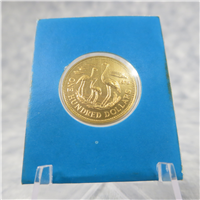 BAHAMAS ISLANDS $100 One Hundred Dollars Gold Uncirculated Coin (Central Bank, 1976)