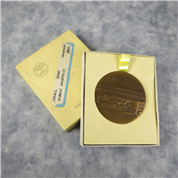 ISRAEL Hebrew University 59 mm Bronze Medal (Kretschmer Mint, 1972)