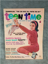 Vintage TEEN TIME Magazine Annette Funicello (Romance Publishing, February 1963)