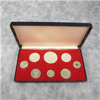 HUNGARY 8-Coin Uncirculated Set (National Bank of Hungary, 1966)