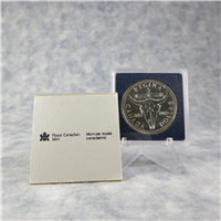 CANADA Regina's 100th Anniversary Commemorative $1 Dollar Silver Coin (RCM, 1982)