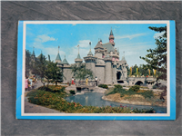 Vintage DISNEYLAND Fantasyland Fold Out Set of 12 Postcards (Disney, 1950s) 
