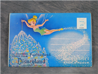 Vintage DISNEYLAND Fantasyland Tinkerbell Fold Out Set of 12 Postcards (Disney, 1950s) 