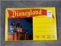 Vintage DISNEYLAND Magic Kingdom Fold Out Set of 12 Postcards (Disney, 1950s) 
