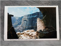 Vintage DISNEYLAND Grand Canyon Diorama Fold Out Set of 12 Postcards (Disney, 1960s) 