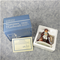 Norman Rockwell CHRISTMAS GOOSE  6-1/2 inch Ltd. Edition Figurine   (Gorham Fine China, RW44, 1983)